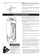 Предварительный просмотр 20 страницы Lochinvar COMMERCIAL GAS WATER HEATERS Instruction Manual