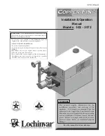 Предварительный просмотр 1 страницы Lochinvar Cooper-fin 2 Installation & Operation Manual