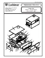 Предварительный просмотр 1 страницы Lochinvar COPPER-FIN CB--CW 987 - 2067 Replacement Parts List