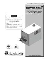 Preview for 1 page of Lochinvar Copper-fin II 2072 User'S Information Manual