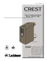 Preview for 1 page of Lochinvar Crest 1251 Supplemental Manual