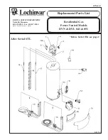 Lochinvar DVL 041 Replacement Parts List предпросмотр