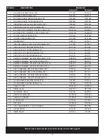 Предварительный просмотр 3 страницы Lochinvar DVL 041 Replacement Parts List