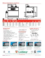 Предварительный просмотр 2 страницы Lochinvar EFFICIENCY+ E B N 150 Specifications