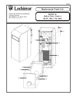 Lochinvar Intelli-Fin IB 1500 Replacement Parts List preview