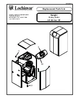 Lochinvar Knight KB 80 thru 285 Replacement Parts List preview