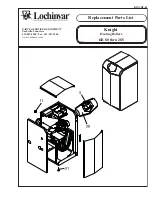 Lochinvar KNIGHT KBN-RP-08 Replacement Parts List preview