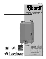 Preview for 1 page of Lochinvar Knight WHN055 Installation & Operation Manual