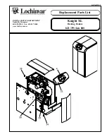 Lochinvar KNIGHT XL KB 399 thru 800 Replacement Parts List предпросмотр