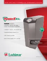 Lochinvar KNIGHT XL KBN399 Brochure & Specs предпросмотр