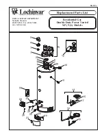 Предварительный просмотр 1 страницы Lochinvar L) Replacement Parts List