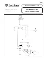 Lochinvar MDN 030 Replacement Parts List preview