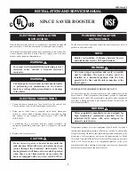 Preview for 1 page of Lochinvar NSF SSB-i & s--01 Installation And Service Manual