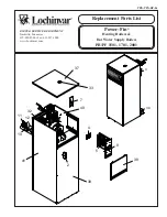 Preview for 1 page of Lochinvar POWER-FIN PB/PF 1501 Replacement Parts List