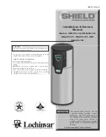 Предварительный просмотр 1 страницы Lochinvar Shield SNA285-125 Installation & Service Manual