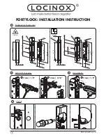 Locinox FORTYLOCK Installation Instructions Manual preview