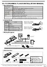 Lock Control SL-133 Installation Manual preview