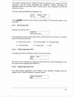 Preview for 22 page of LOCK Inspection Sytems LTD MET 30 Plus Operating Manual