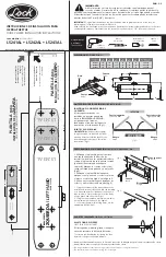 Lock L5241AL Installation Instructions предпросмотр