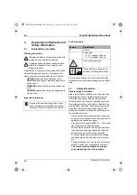 Предварительный просмотр 34 страницы Lock LSR 35 Operating Instructions Manual