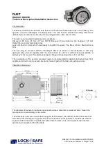 Lock4Safe DUET DU4020 Manual preview