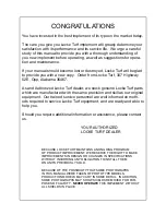 Preview for 2 page of Locke Finish Pro FP-3132 Operator'S Manual