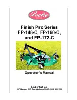 Preview for 1 page of Locke FP-148-C Operator'S Manual