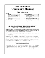 Предварительный просмотр 3 страницы Locke TR-30 Operators Operator'S Manual