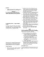 Preview for 10 page of Locke TRM-3083, TRM-5138, TRM-7192 Operator'S Manual