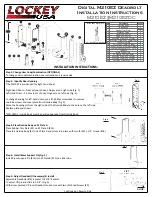 LOCKEY USA M210EZ Installation Instructions preview