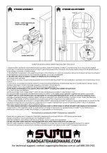 Предварительный просмотр 2 страницы LOCKEY USA SUMO PGL Installation Instructions