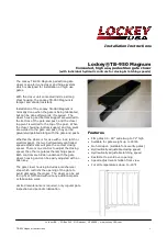 LOCKEY USA TB-950 Magnum Installation Instructions preview