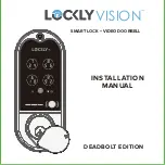 Lockly DEADBOLT EDITION PGD1128 Installation Manual preview