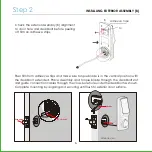 Предварительный просмотр 8 страницы Lockly DEADBOLT SECURE PRO Installation Manual