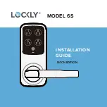 Lockly LATCH EDITION 6S Installation Manual preview