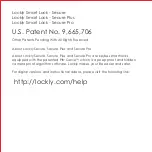 Preview for 40 page of Lockly LUX Compact User Manual