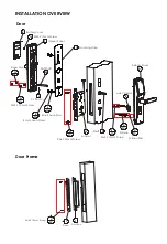 Предварительный просмотр 2 страницы Lockly MORTISE EDITION SECURE LUX PGD829AFUS Installation Manual