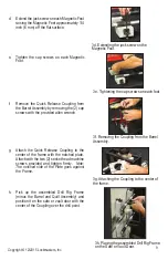 Предварительный просмотр 10 страницы LockMasters MAG55701 Owner'S Manual & Operating Instructions