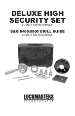 LockMasters X-Lock X-O7 Instructions Manual предпросмотр