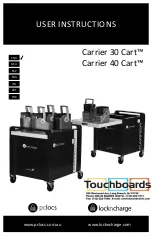 Preview for 1 page of LocknCharge Carrier 30 Cart User Instructions