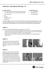 Preview for 11 page of LocknCharge Wall Cage 10 User Instructions