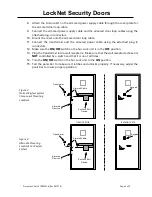 Предварительный просмотр 3 страницы LockNet DKYSLRH Installation Instructions