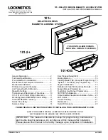 Preview for 1 page of Locknetics 101+ Installation And Programming Manual