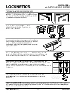 Preview for 3 page of Locknetics 390DEL Installation And Programming Manual