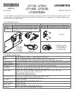 Locknetics LP150 Installation Instructions Manual preview