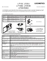 Preview for 9 page of Locknetics LP150 Installation Instructions Manual