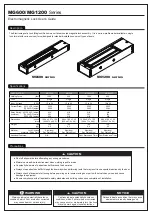 Предварительный просмотр 1 страницы Locknetics MG1200 Series User Manual