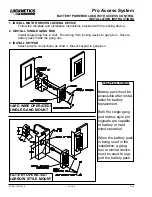 Preview for 2 page of Locknetics Pro 9100 Series Installation And Wiring Instructions