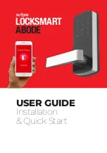 Preview for 1 page of Locksmart LOCKSMART ABODE User Manual, Installation & Maintenance