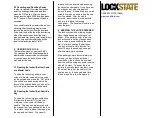 Предварительный просмотр 3 страницы LockState LS-RDJ Manual